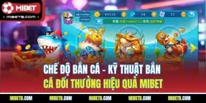 Chế độ bắn cá - Những điều ngư thủ nên biết