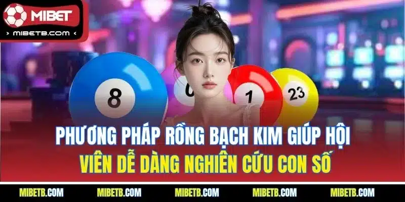 Phương pháp rồng bạch kim giúp hội viên dễ dàng nghiên cứu con số